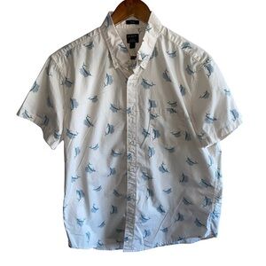 J. Crew Swordfish Button Down Shirt